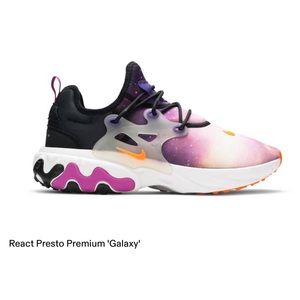 Nike — React Presto Premium, “Galaxy,” M 9.5